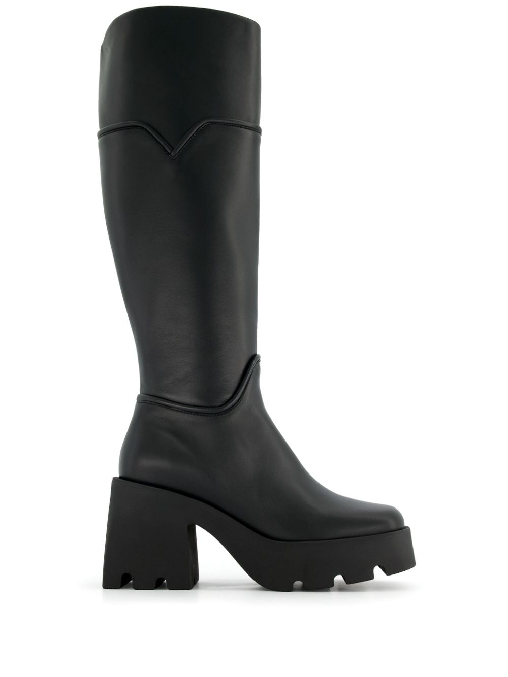 Nodaleto Bulla Stormy leather knee boots - Black von Nodaleto