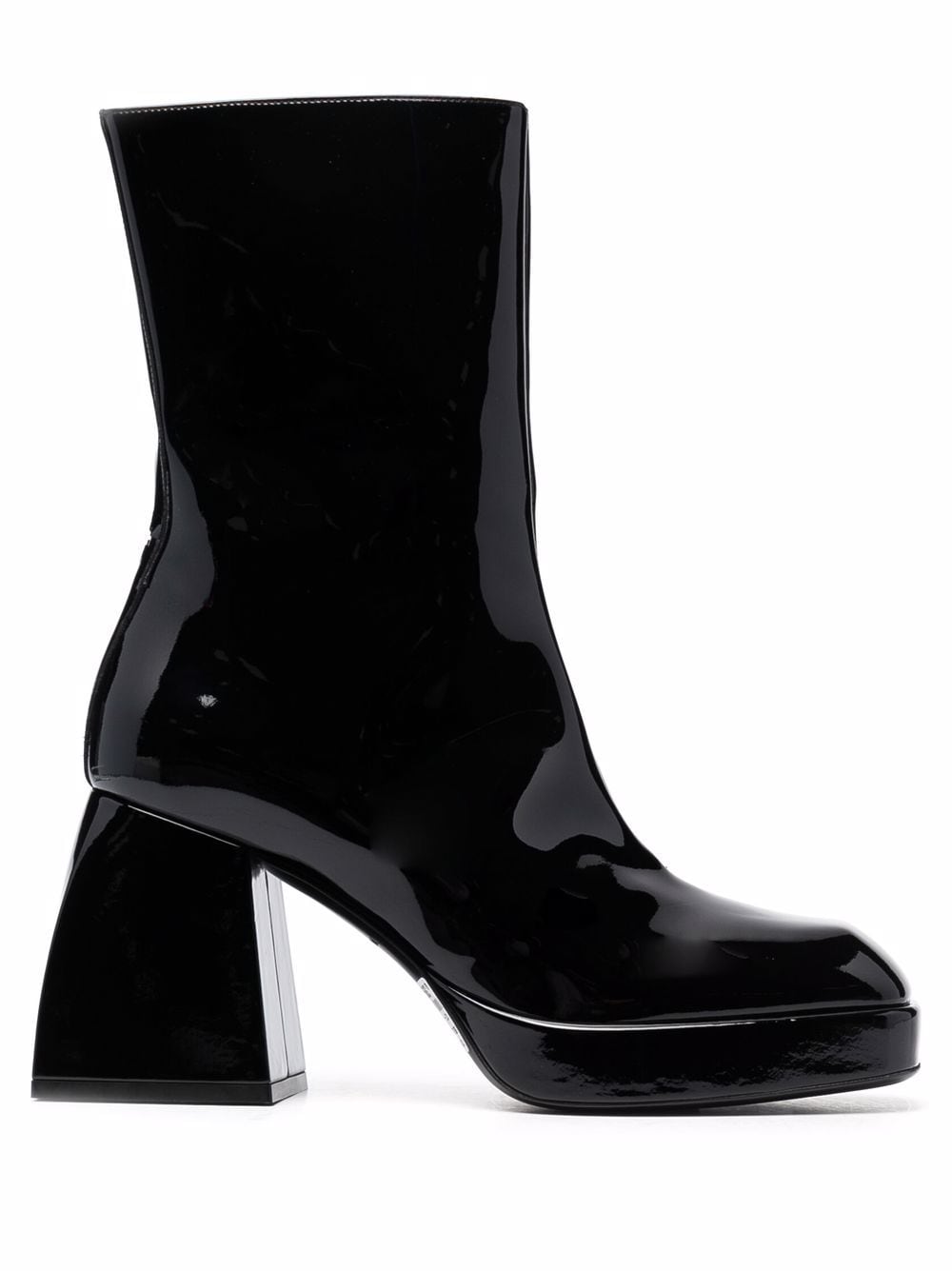 Nodaleto high-shine ankle boots - Black von Nodaleto