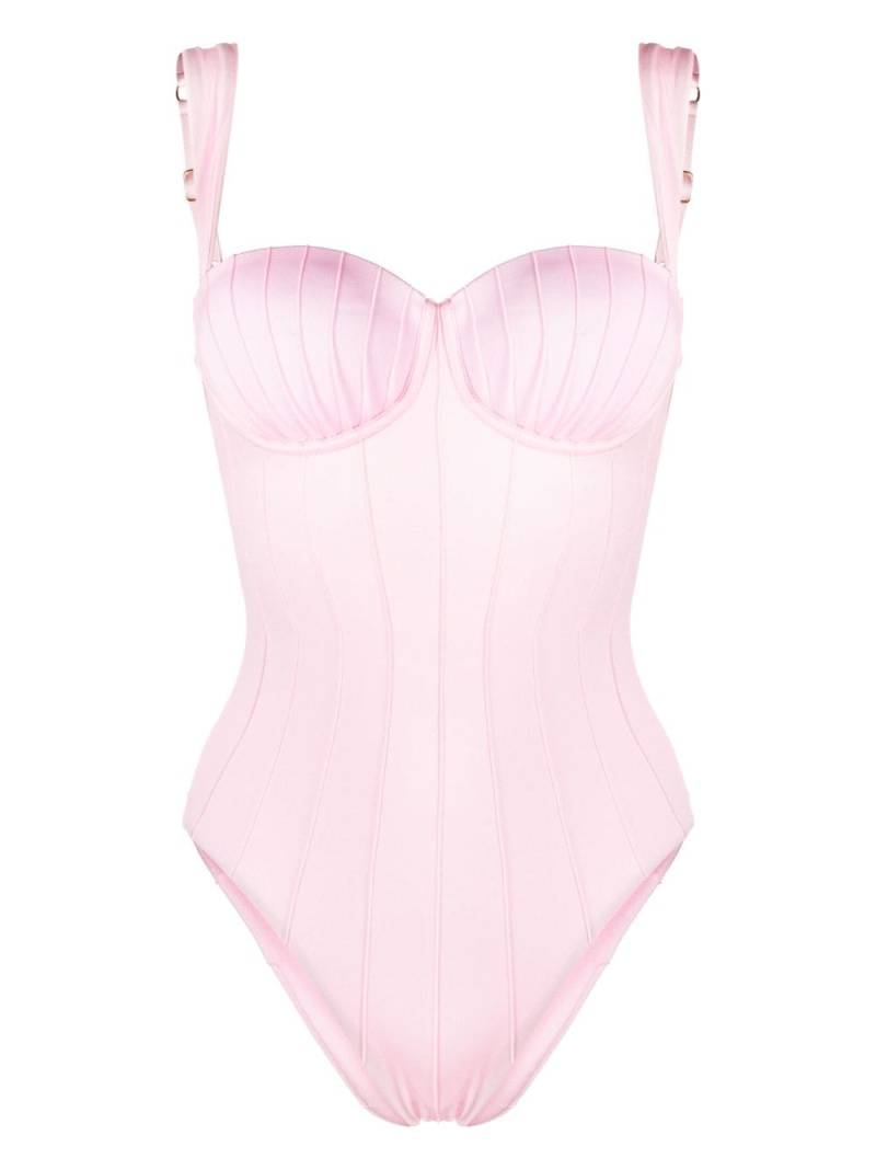 Noire Swimwear balconette-style swimsuit - Pink von Noire Swimwear