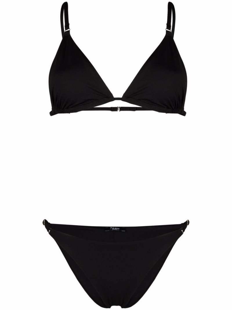 Noire Swimwear triangle cup bikini - Black von Noire Swimwear