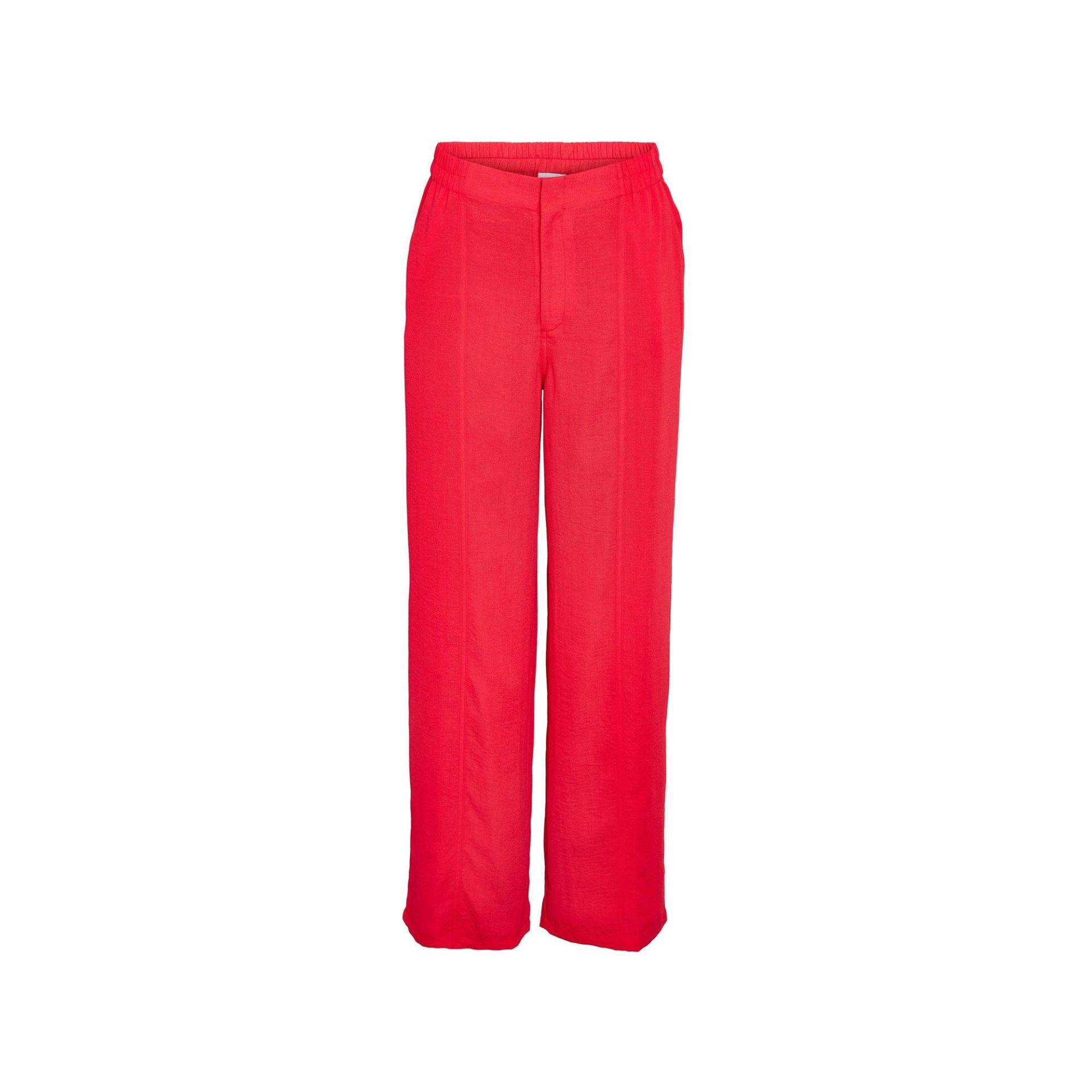 Hose Damen Rot M von Noisy May