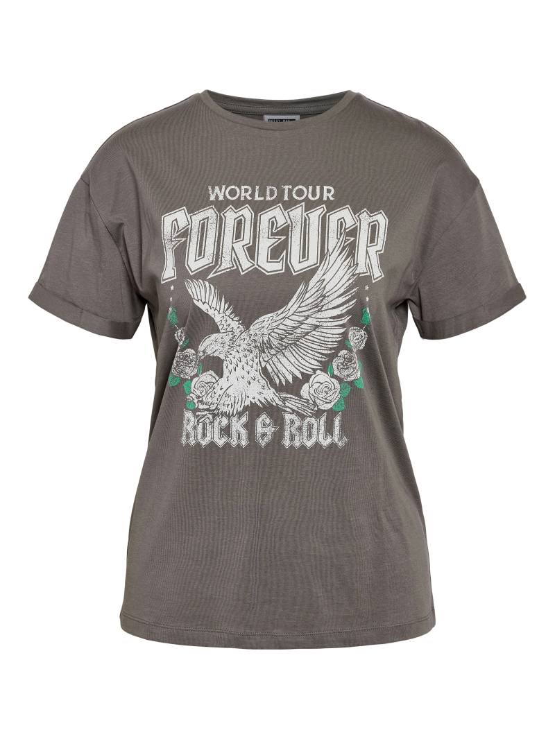 Noisy may Kurzarmshirt »NMBRANDY FRONTPRINT S/S TOP JRS NOOS« von Noisy May