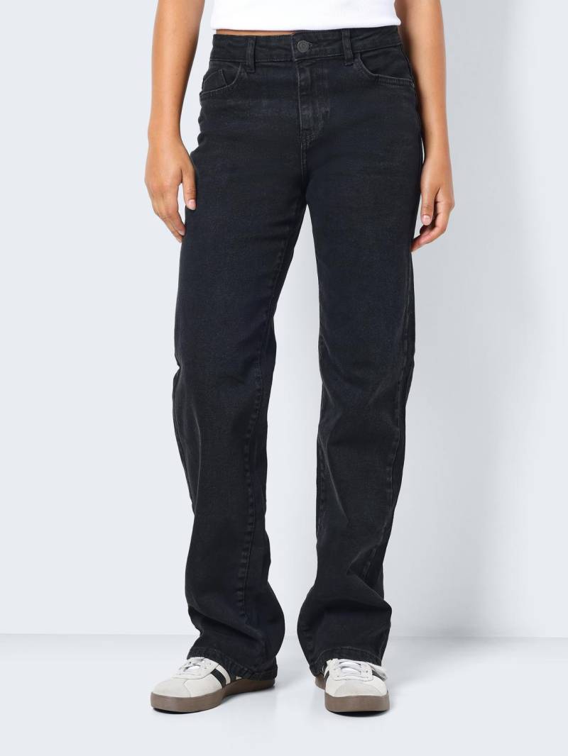 Noisy may Straight-Jeans »NMYOLANDA NW WIDE JEANS BLACK NOOS« von Noisy May