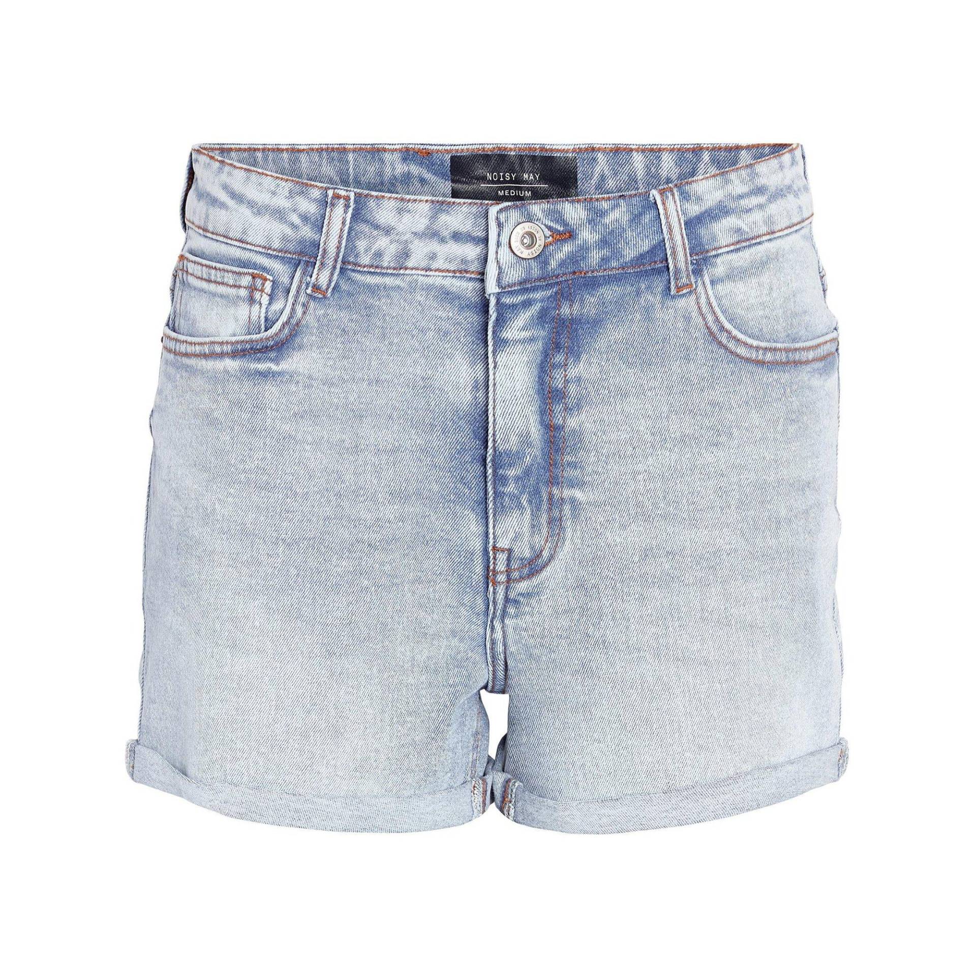 Shorts Damen Hellblau M von Noisy May