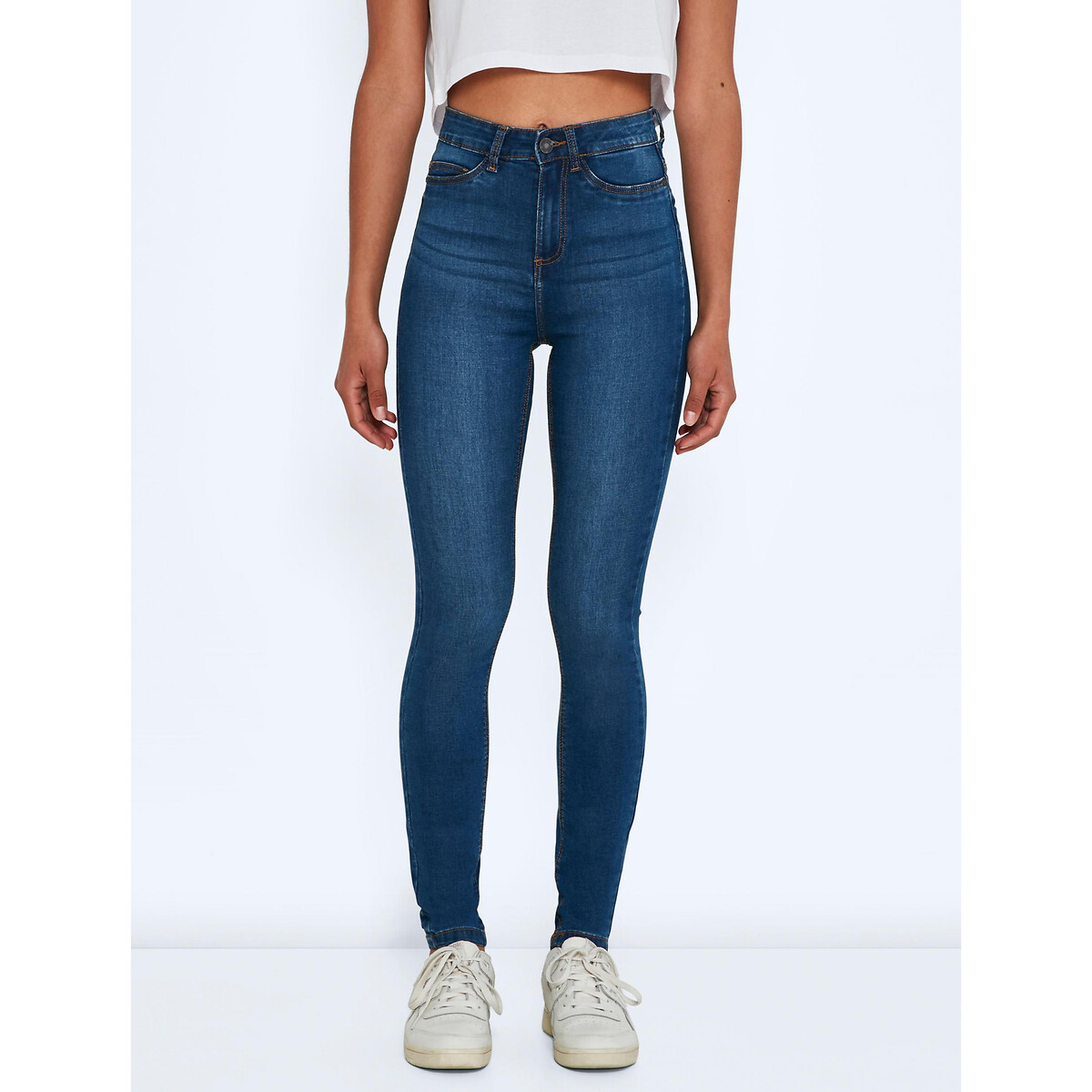 Skinny-Jeans Nmcallie, hoher Bund von Noisy May