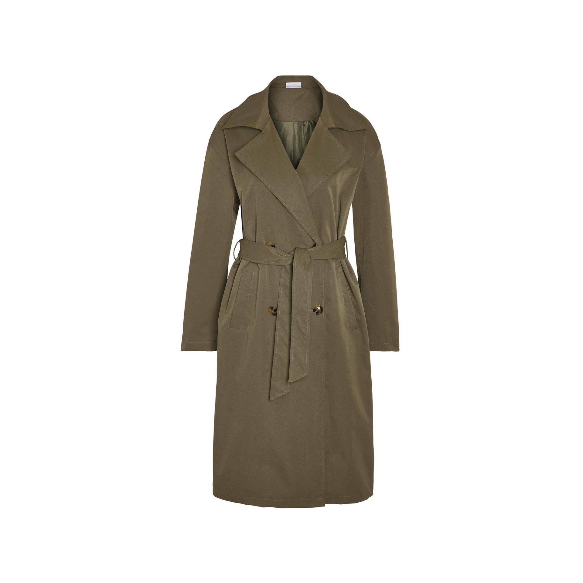 Trenchcoat Damen Khaki L von Noisy May