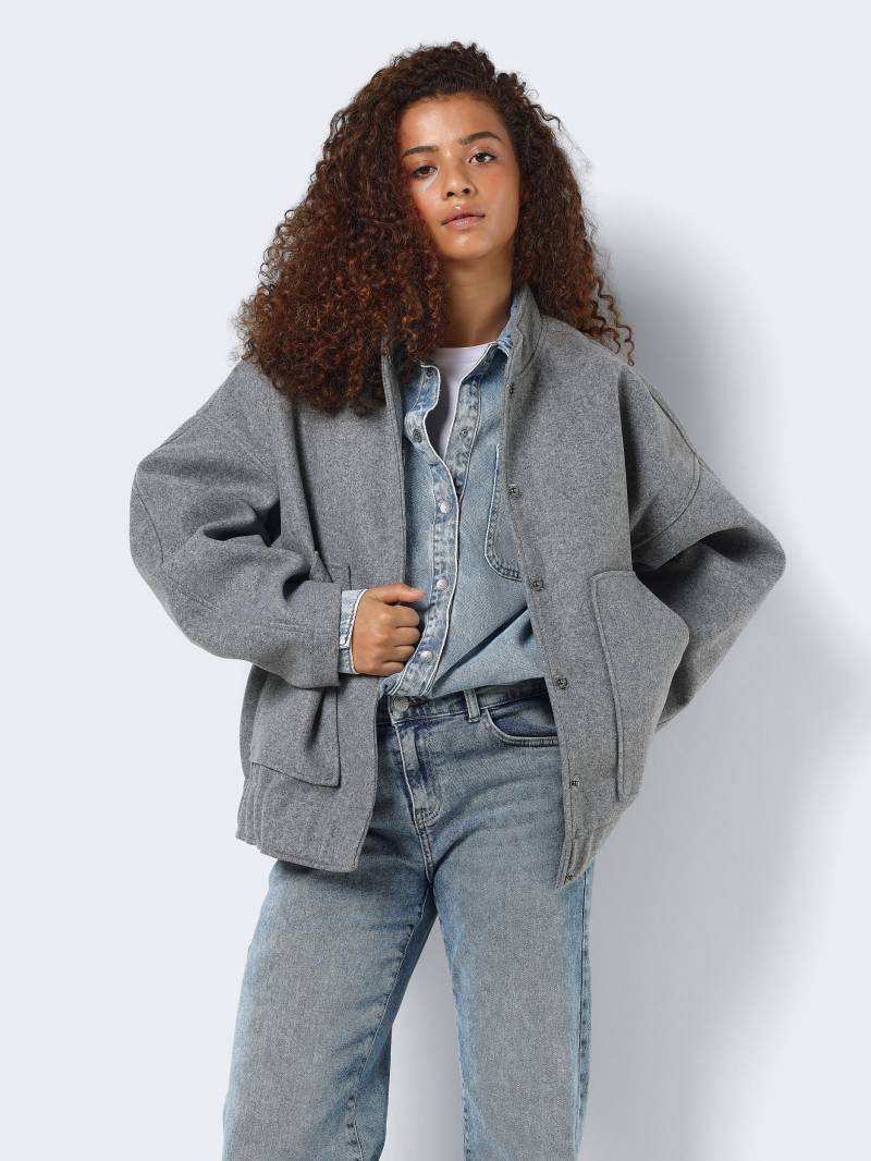 Noisy may Blusenjacke »NMHALSTON L/S BOMBER JACKET WVN NOOS« von Noisy may