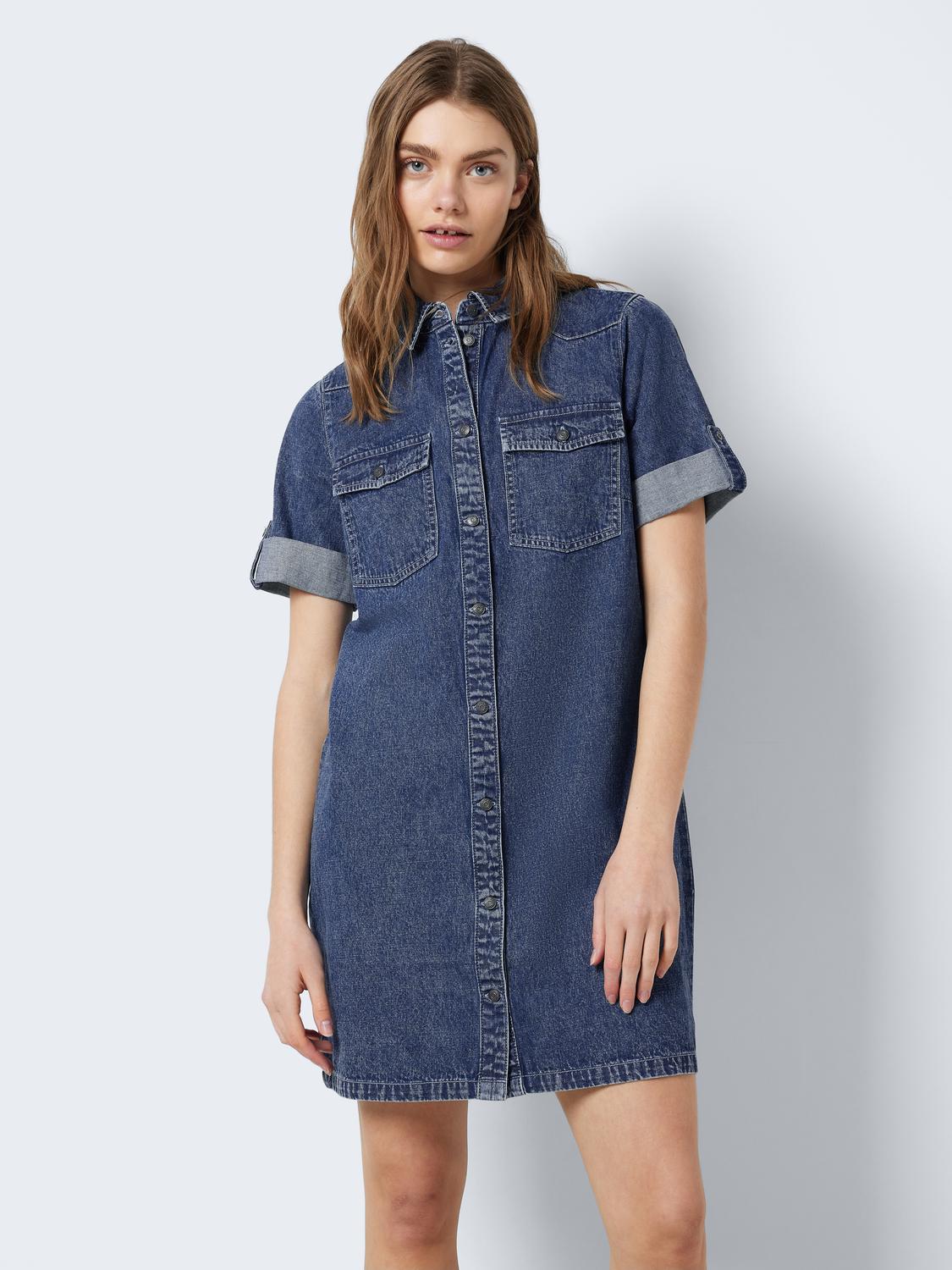 Noisy may Jeanskleid »NMNEW SIGNE S/S DENIM DRESS WG002MB NOOS« von Noisy may