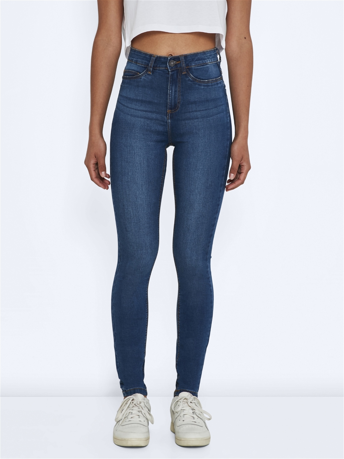 Noisy may Skinny-fit-Jeans »NMCALLIE HW SKINNY BLUE JEANS NOOS« von Noisy may