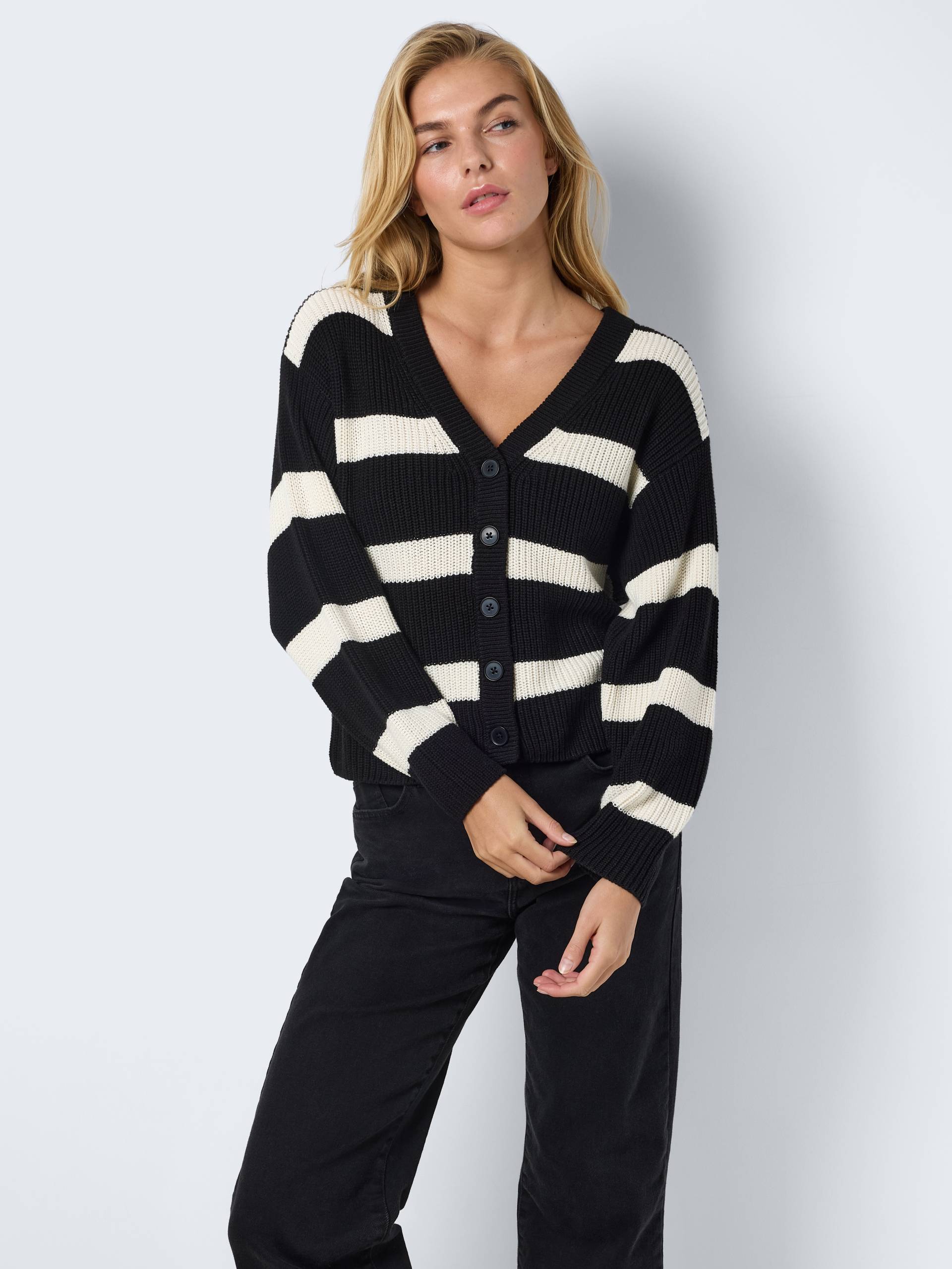 Noisy may Strickjacke »NMMAYSA L/S V-NECK KNIT CARDIGAN NOOS« von Noisy may