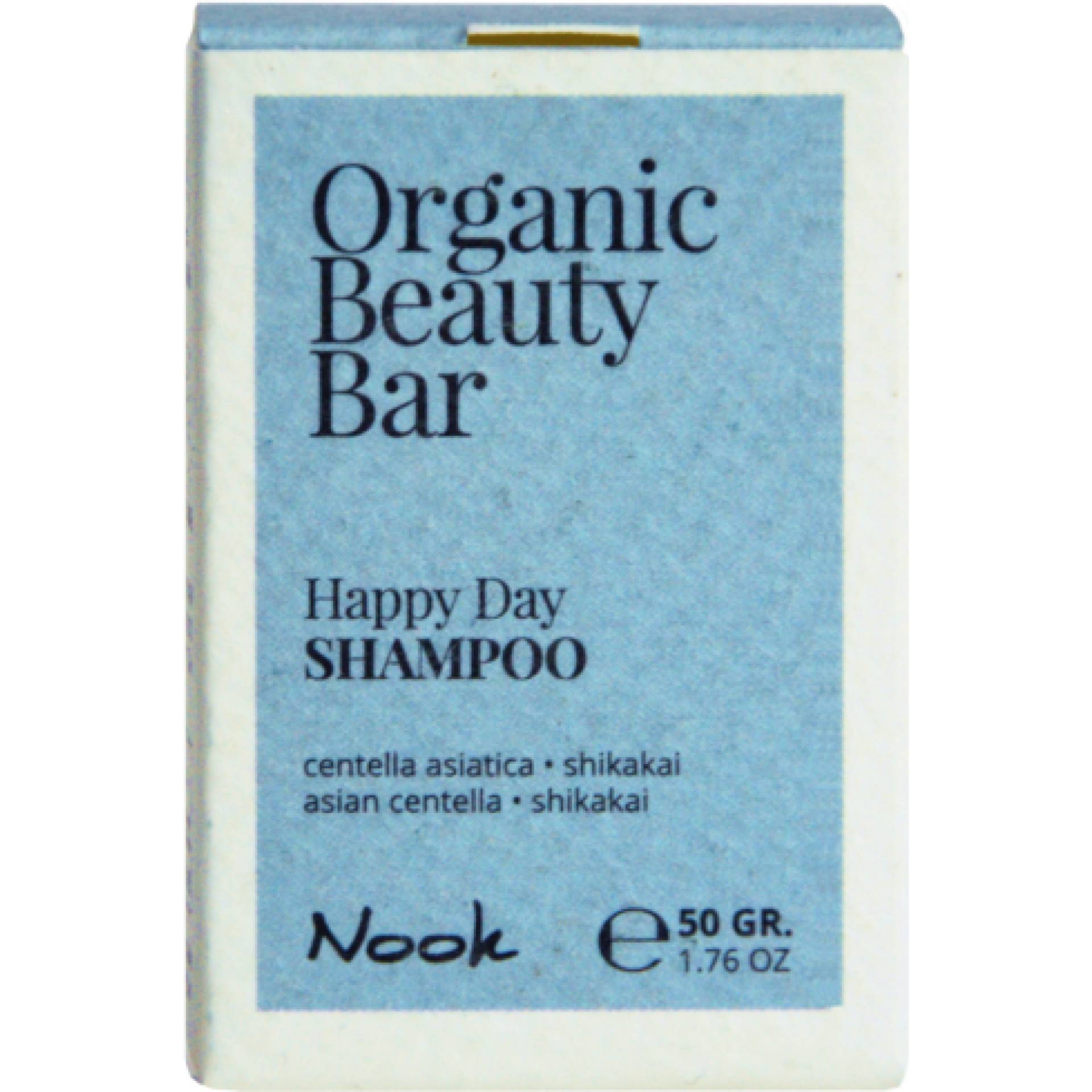 Nook Organic Beauty Bar HAPPY DAY SHAMPOO - solid shampoo for daily use 50gr Nook Organic Beauty Bar HAPPY DAY SHAMPOO - solid shampoo for daily use 50gr von Nook