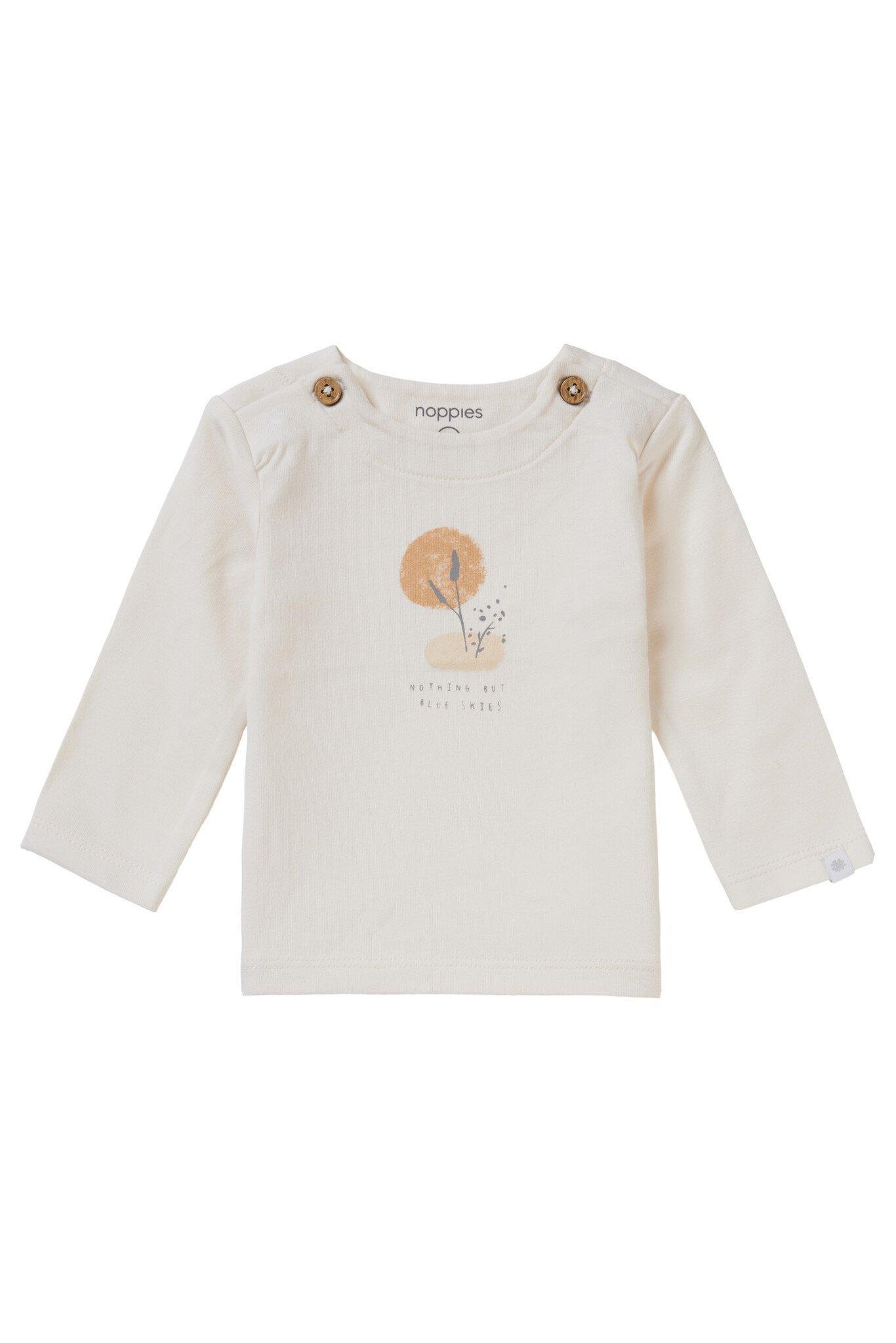 Baby Langarmshirt Bethal Unisex Beige 56 von Noppies