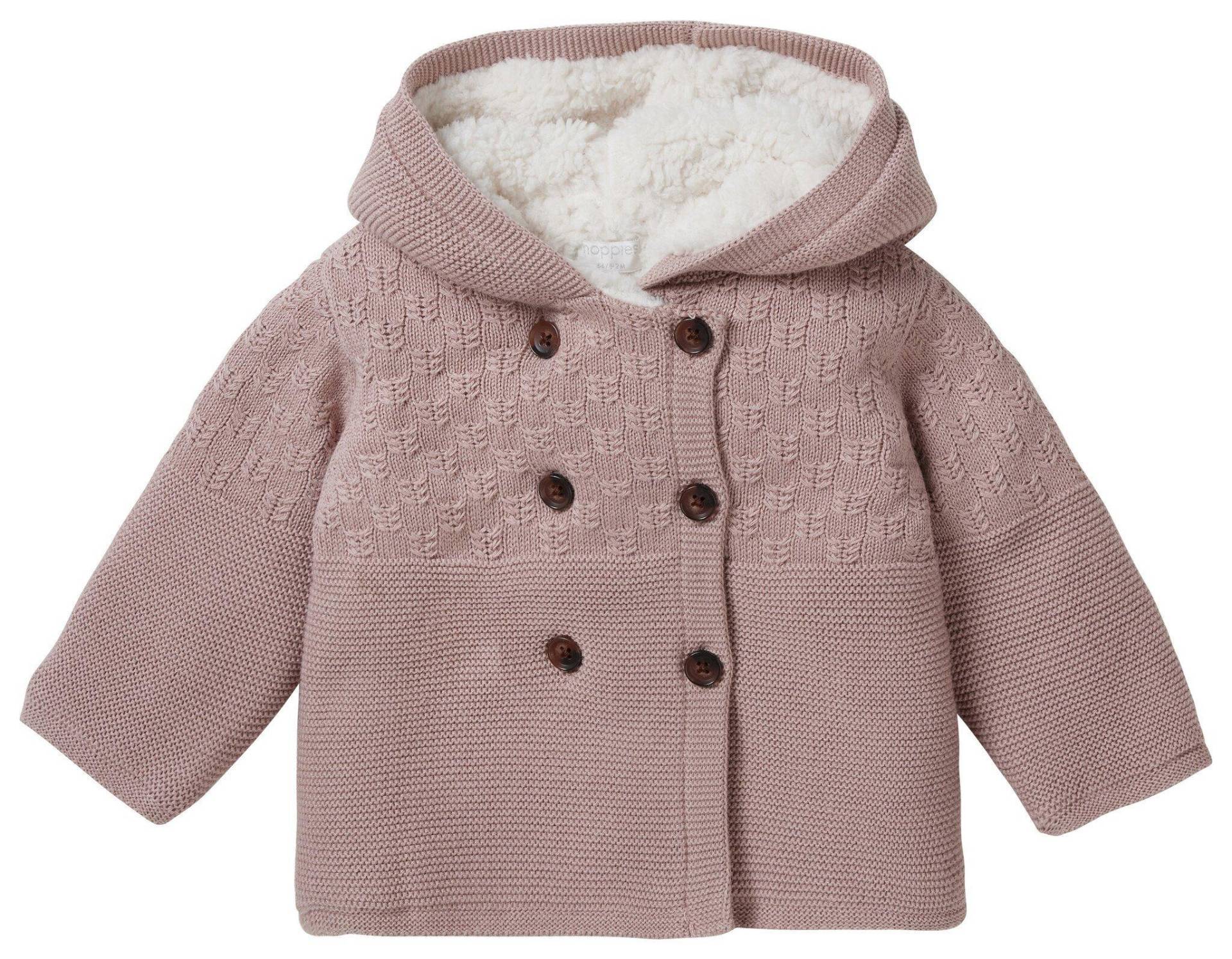 Baby Strickjacke Vilonia Unisex Rosa 62 von Noppies