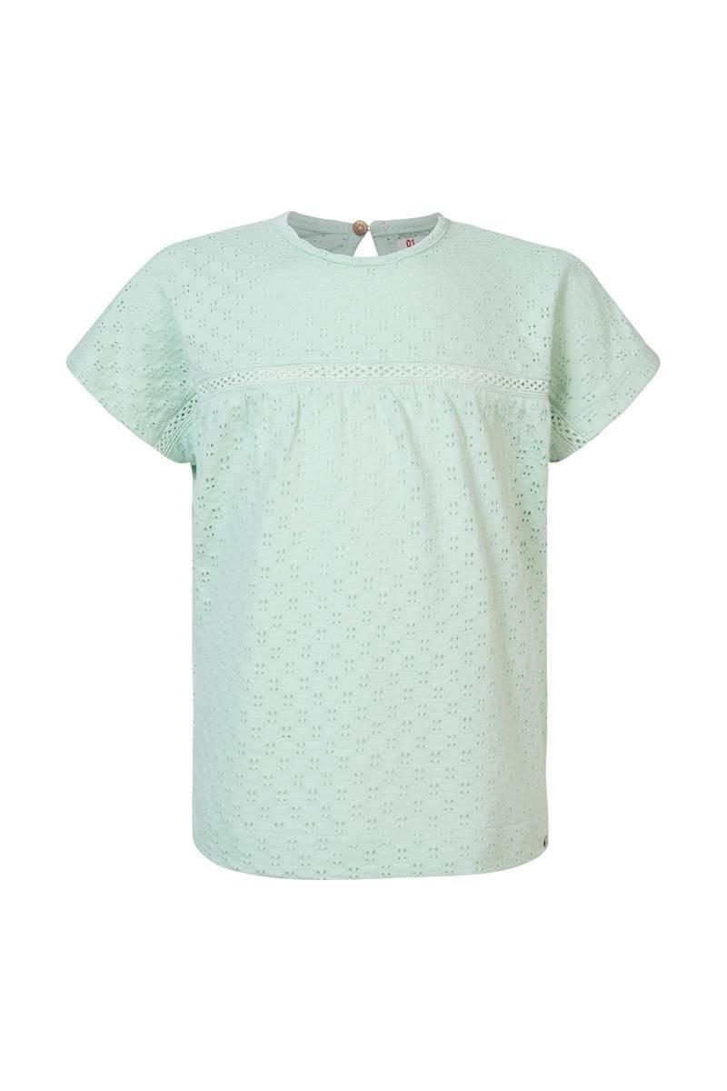 Mädchen T-shirt Elsberry Mädchen Grün 110 von Noppies
