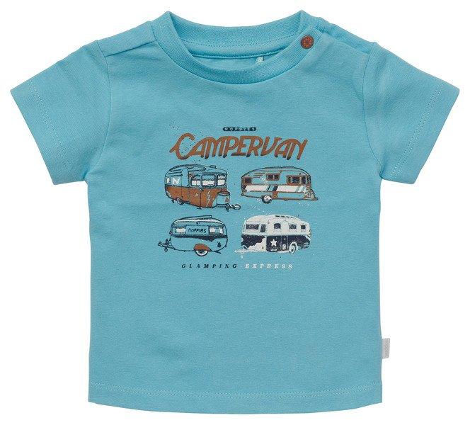 Baby T-shirt Huaian Unisex Blau 68 von Noppies