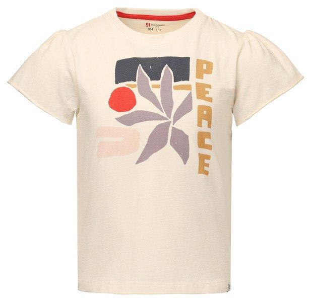 Mädchen T-shirt Gumi Mädchen Beige 98 von Noppies