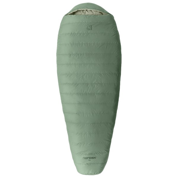 Nordisk - Ides ±0° Wide Mummy Sleeping Bag - Daunenschlafsack Gr L - bis 190 cm grün von Nordisk