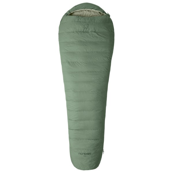 Nordisk - Ides +5° Mummy Sleeping Bag - Daunenschlafsack Gr L - bis 190 cm;M - bis 175 cm;XL - bis 205 cm grün von Nordisk