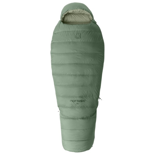 Nordisk - Kid's Ides Junior Mummy Sleeping Bag - Daunenschlafsack Gr 130-160 cm grün von Nordisk