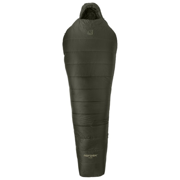 Nordisk - Knuth ±0° Mummy Sleeping Bag - Kunstfaserschlafsack Gr XL - bis 205 cm grün von Nordisk