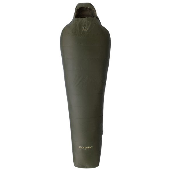 Nordisk - Knuth +10° Mummy Sleeping Bag - Kunstfaserschlafsack Gr L - bis 190 cm;M - bis 175 cm grün von Nordisk