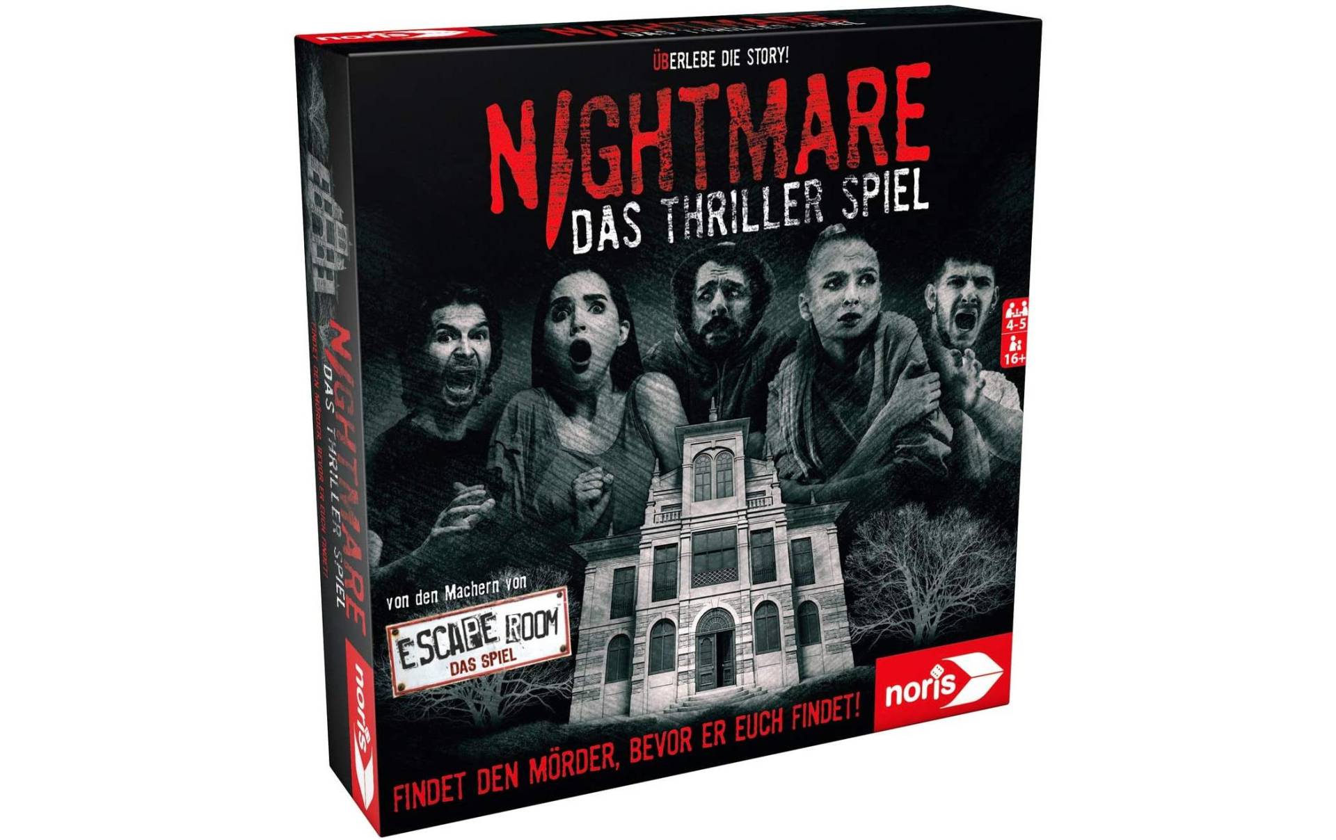 Noris Spiel »Kennerspiel Nightmare Das Thriller Spiel« von Noris