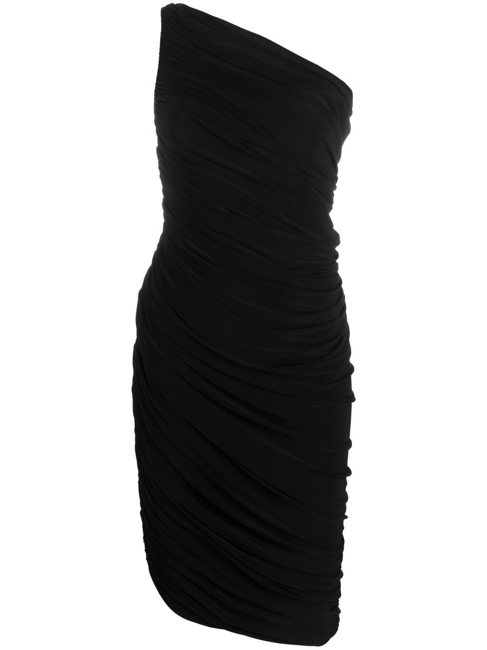 Norma Kamali Diana one-shoulder dress - Black von Norma Kamali