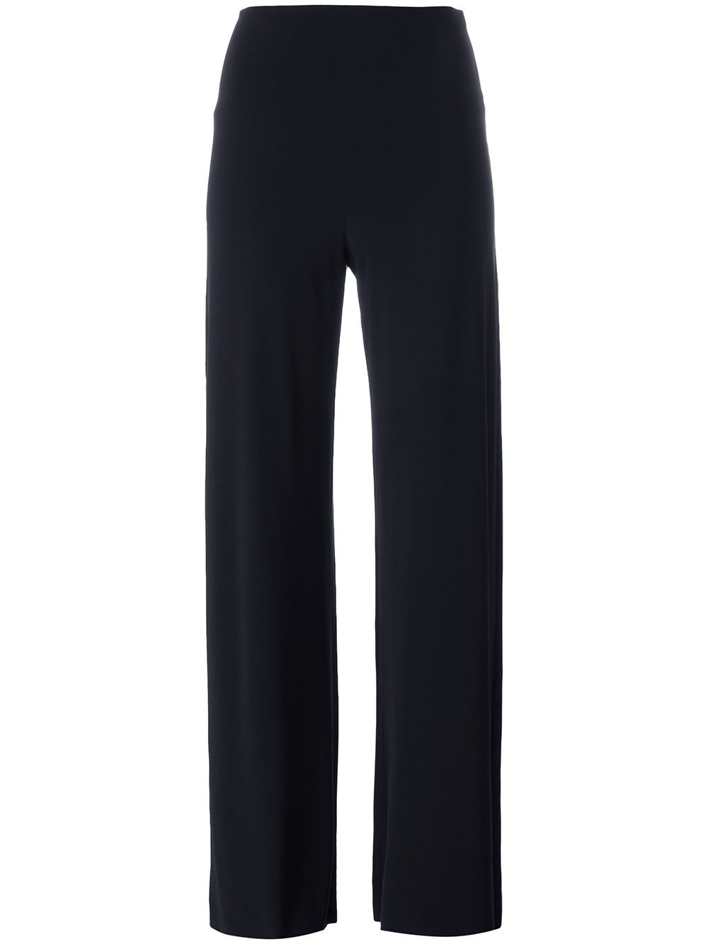 Norma Kamali high waisted palazzo pants - Blue von Norma Kamali