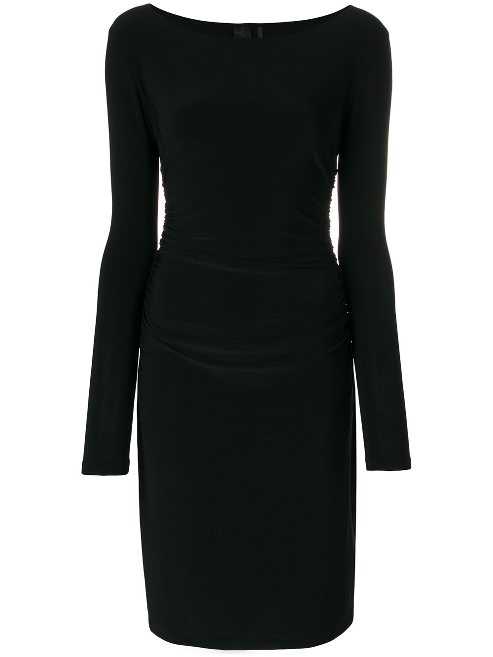 Norma Kamali long sleeved dress - Black von Norma Kamali