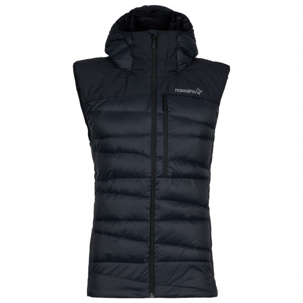 Norrøna - Falketind Down750 Vest - Daunengilet Gr M blau/schwarz von Norrøna