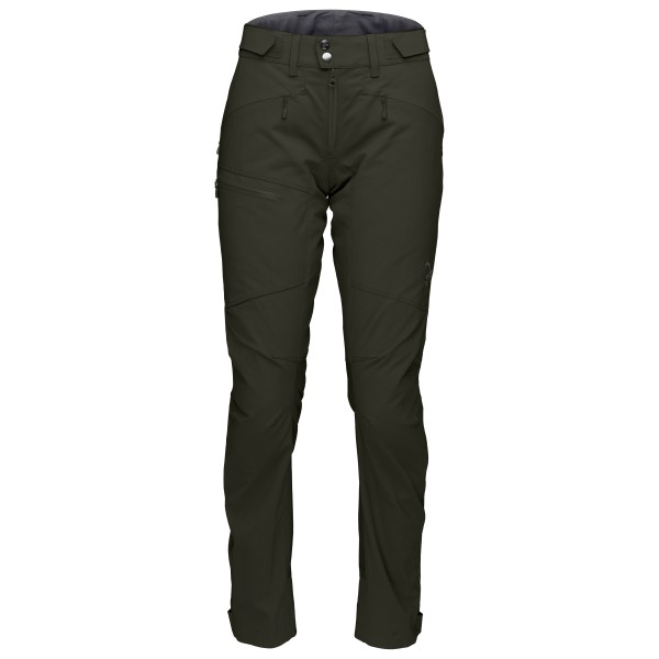 Norrøna - Women's Falketind Flex1 Heavy Duty Pants - Trekkinghose Gr S oliv von Norrøna