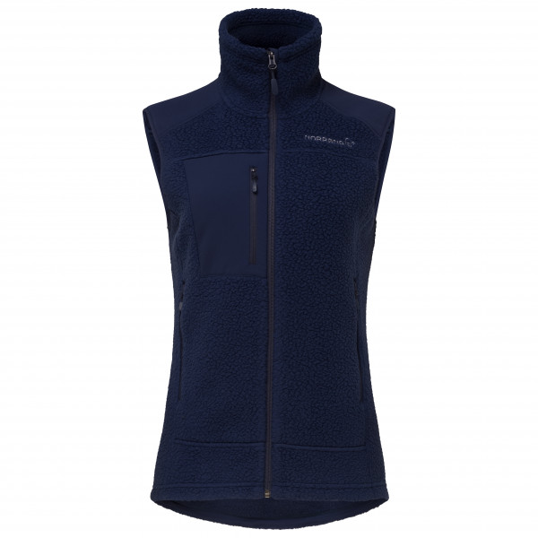 Norrøna - Women's Trollveggen Thermal Pro Vest - Fleecegilet Gr XS blau von Norrøna