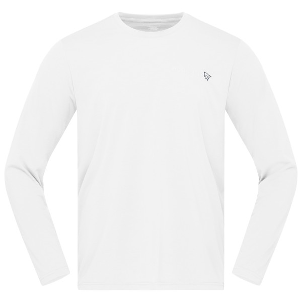 Norrøna - Femund Tech Long Sleeve - Funktionsshirt Gr S weiß von Norrøna