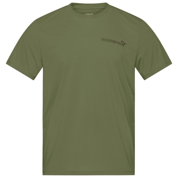 Norrøna - Femund Tech T-Shirt - Funktionsshirt Gr L;M;S;XL blau;oliv;weiß von Norrøna