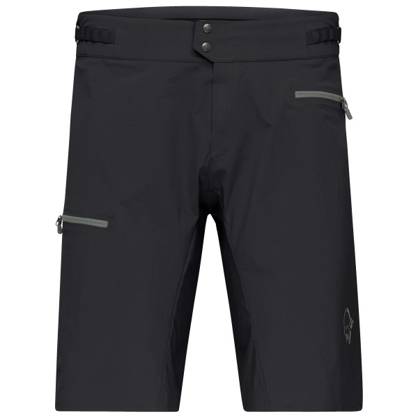 Norrøna - Fjørå Flex1 Light Shorts - Velohose Gr M schwarz von Norrøna