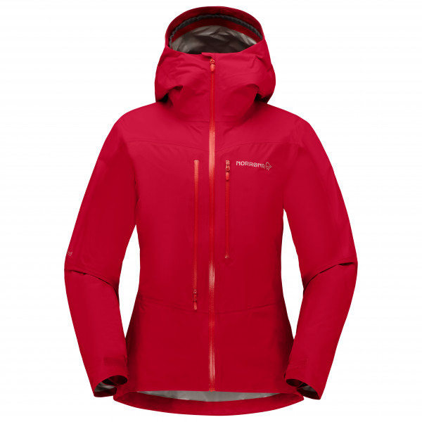 Norrøna - Women's Falketind GORE-TEX Paclite Jacket - Regenjacke Gr S rot von Norrøna