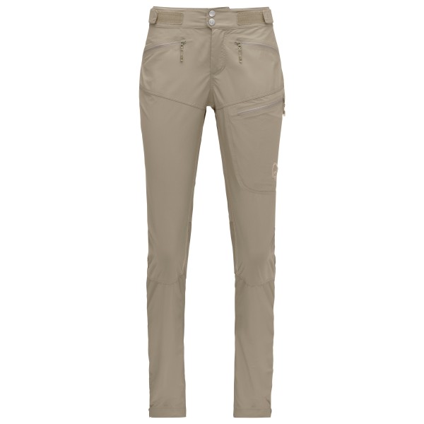 Norrøna - Women's Femund Flex1 Lightweight Pants - Trekkinghose Gr L beige von Norrøna
