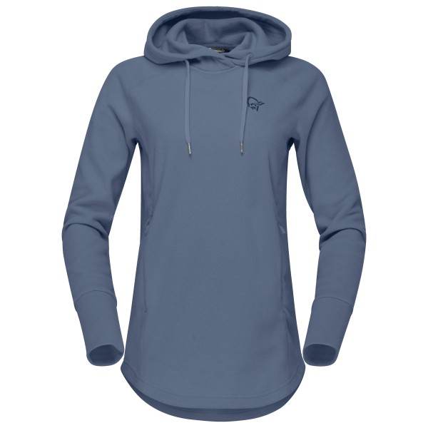 Norrøna - Women's Femund Warm2 Hood - Fleecepullover Gr XS blau von Norrøna