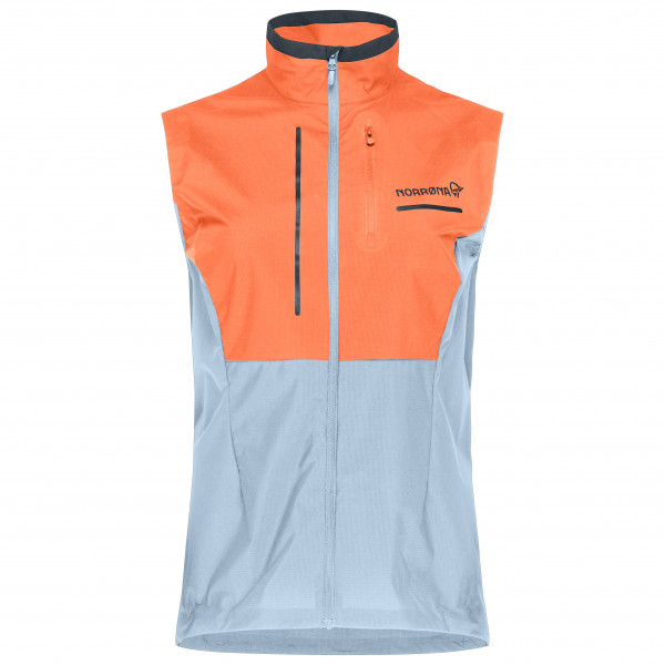 Norrøna - Women's Senja Aero90 Vest - Laufgilet Gr M blau von Norrøna