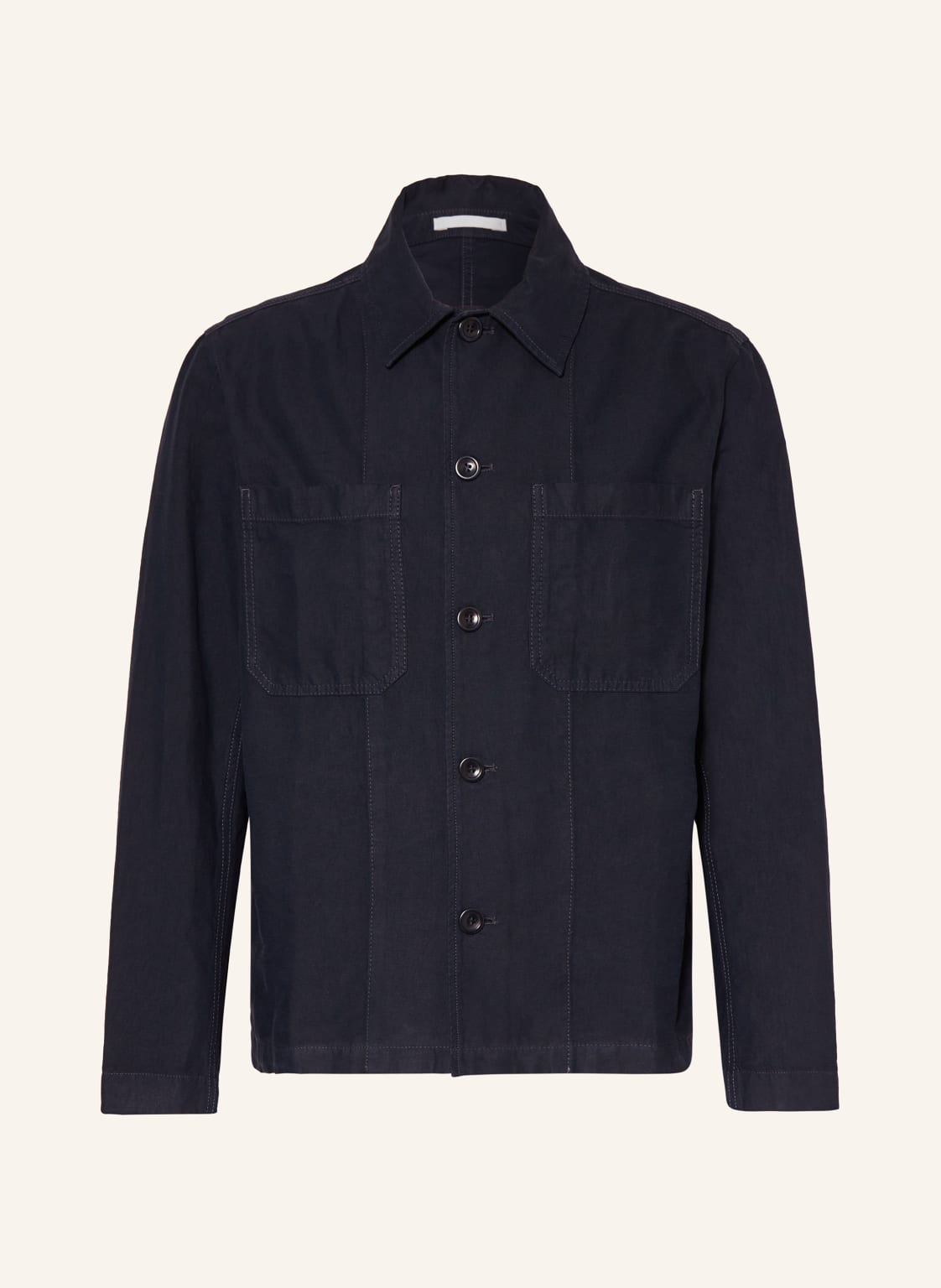 Norse Projects Overjacket Tyge Mit Leinen blau Norse Projects Overjacket Tyge Mit Leinen blau von Norse Projects