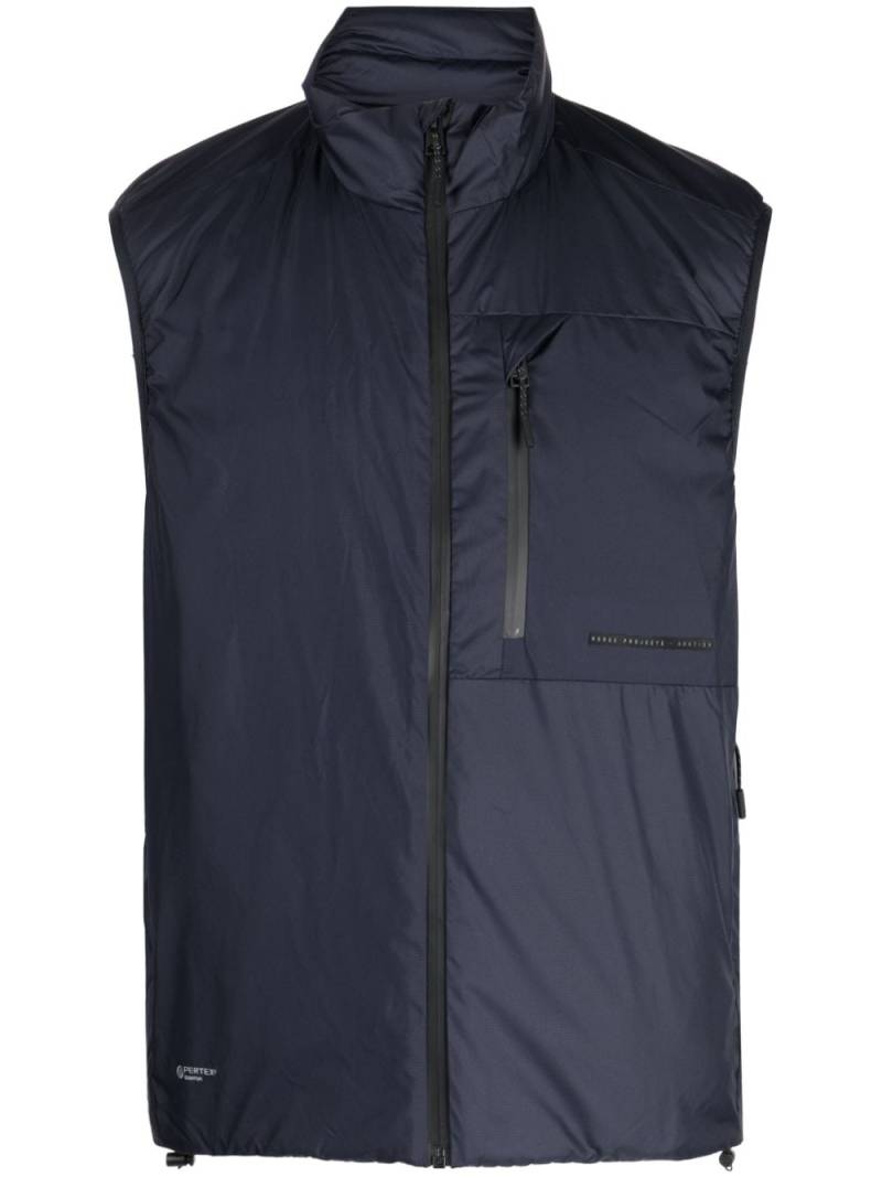 Norse Projects Pertex Quantum Midlayer gilet - Blue von Norse Projects