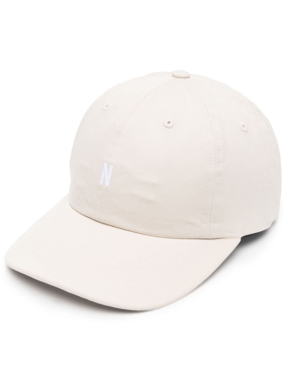 Norse Projects logo-embroidered baseball cap - Neutrals von Norse Projects