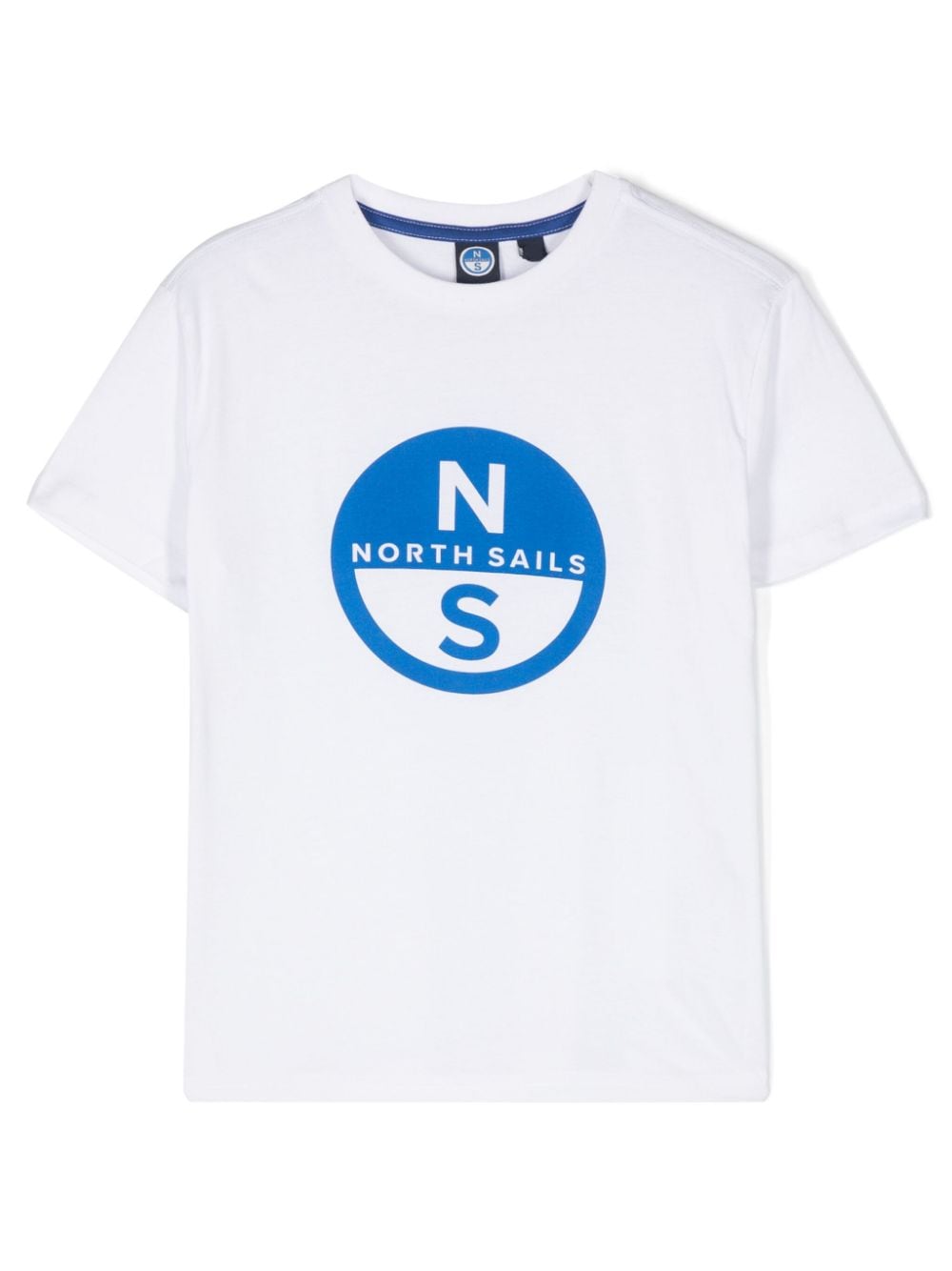 North Sails Kids logo-print cotton T-shirt - White von North Sails Kids