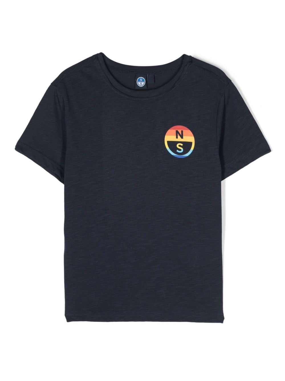 North Sails Kids logo-print cotton T-shirt - Blue von North Sails Kids