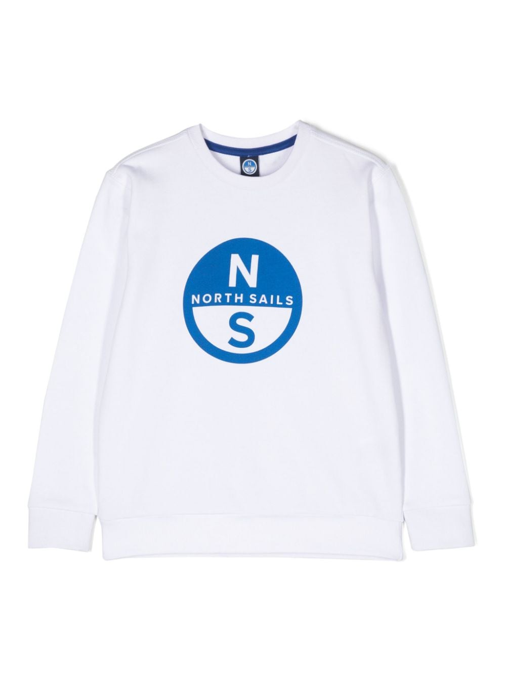 North Sails Kids logo-print sweatshirt - White von North Sails Kids