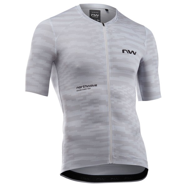 Northwave - Blade Jersey Short Sleeve - Velotrikot Gr 3XL grau von Northwave