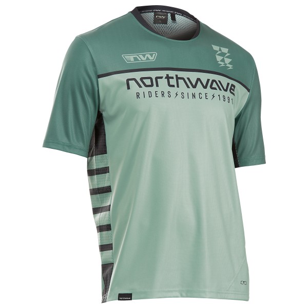 Northwave - Edge 2 Jersey Short Sleeve - Velotrikot Gr L türkis von Northwave