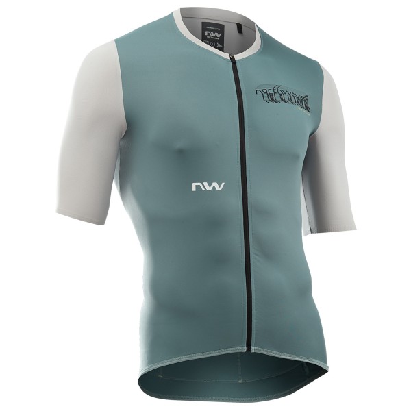 Northwave - Essence Evo Jersey Short Sleeve - Velotrikot Gr S türkis von Northwave