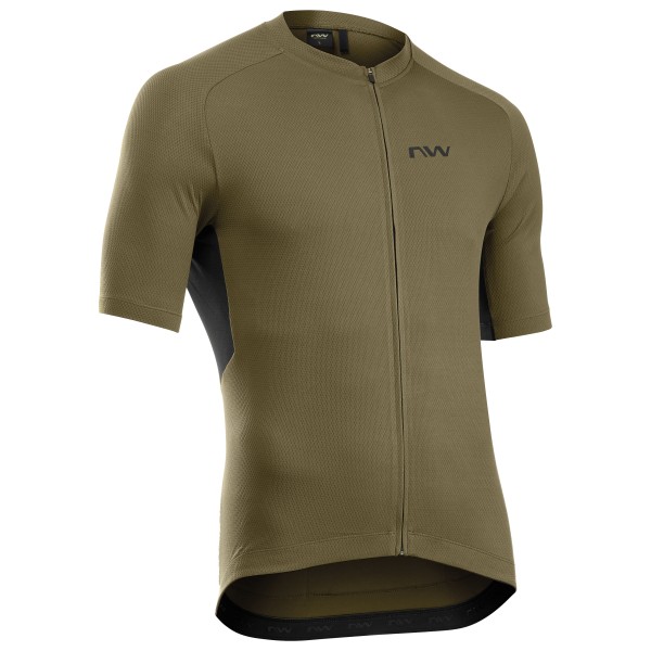 Northwave - Force 2 Jersey Short Sleeve - Velotrikot Gr 3XL oliv von Northwave