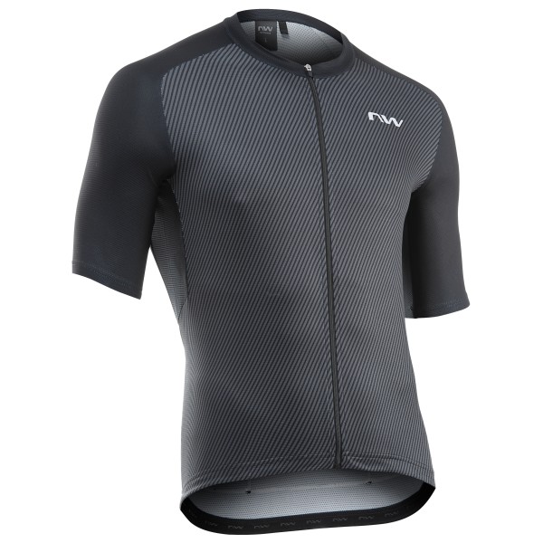 Northwave - Force Evo Jersey Short Sleeve - Velotrikot Gr 3XL;4XL;L;M;S;XL;XXL blau;grau;schwarz;weiß/grau von Northwave